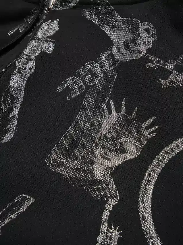 „Plates“ Zip-Hoodie