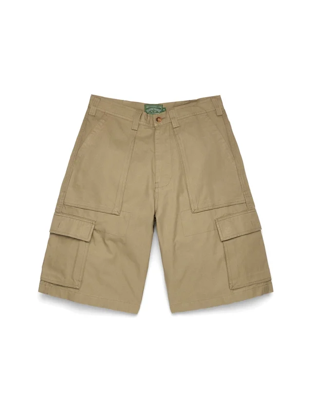 Saisonale Cargo-Shorts in Beige