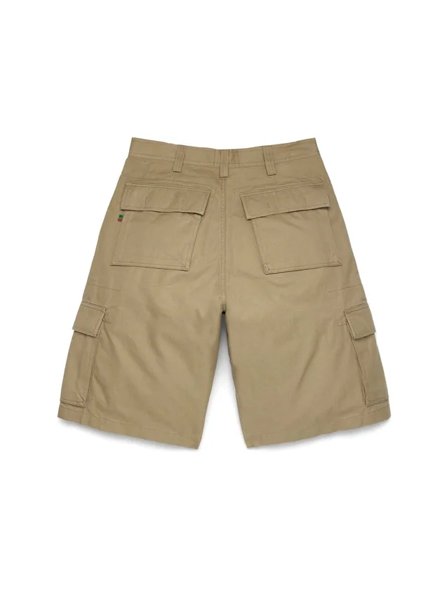 Saisonale Cargo-Shorts in Beige