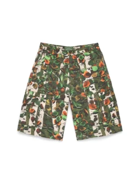 Saisonale Cargo-Shorts in Camouflage