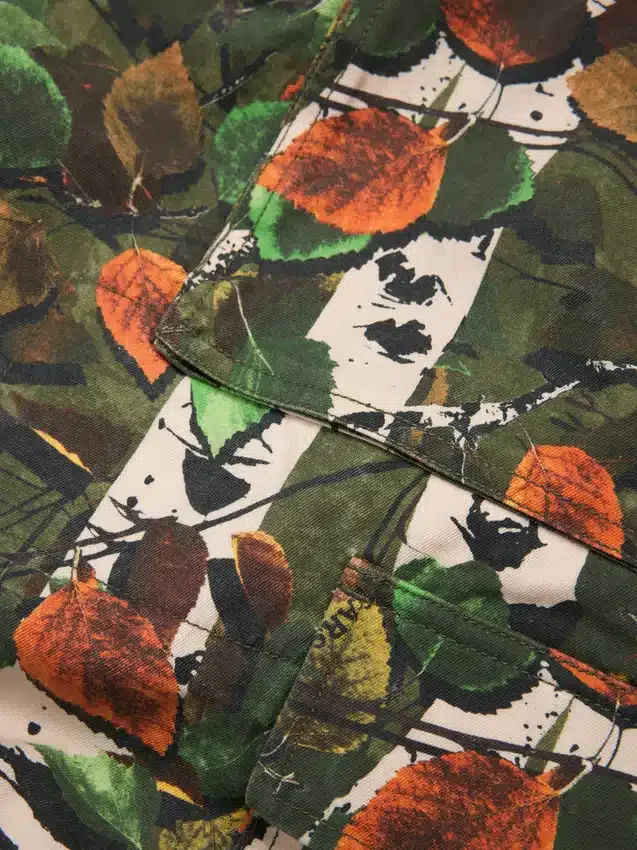 Saisonale Cargohose, grün, Camouflage