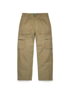 Saisonale Cargohose, hellbraun