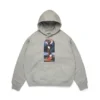Saisonaler biblischer Hoodie, grau