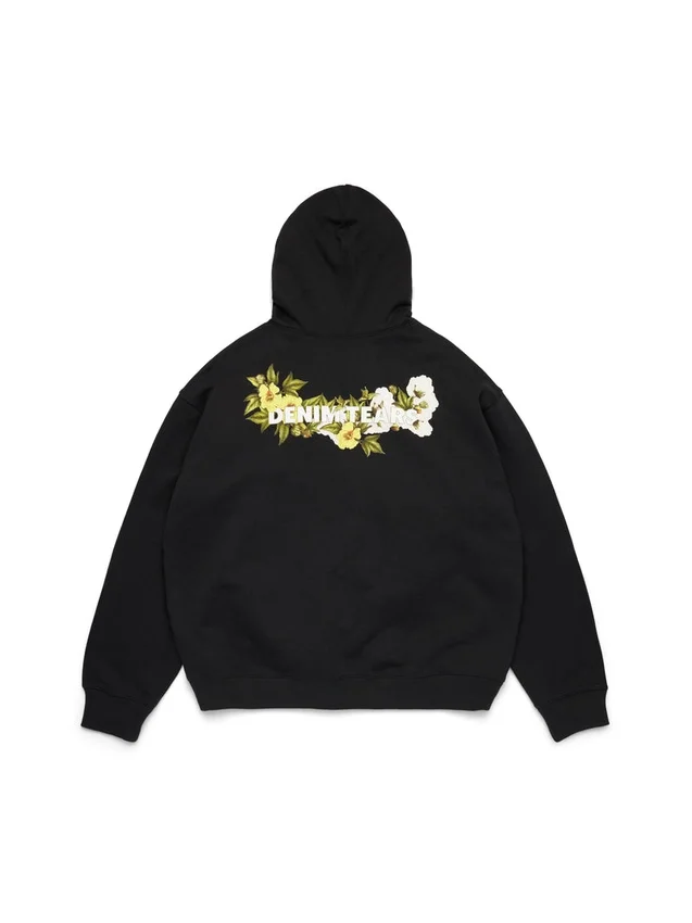 Saisonaler biblischer Hoodie in Schwarz