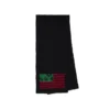 Schal mit panafrikanischer Wreath-Flagge, schwarz