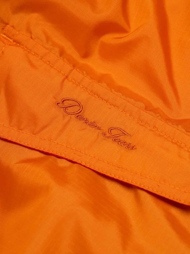 Script-Windjacke Orange