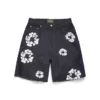 Selvedge Cotton Wreath Denim-Shorts
