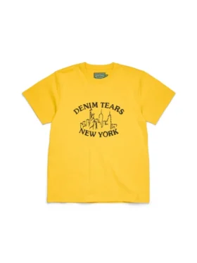 Skyline-T-Shirt Gelb