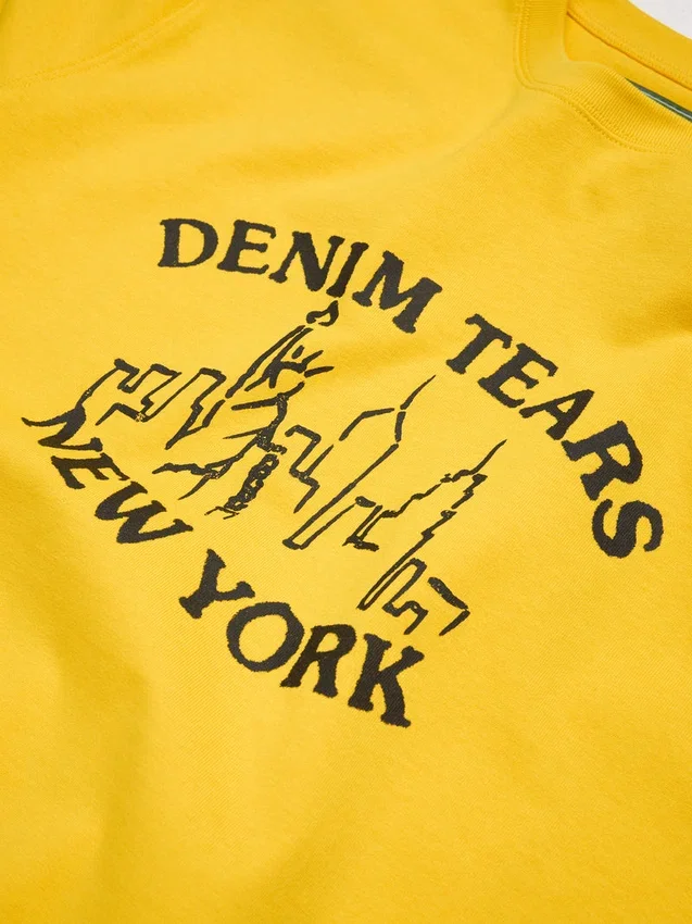 Skyline-T-Shirt Gelb