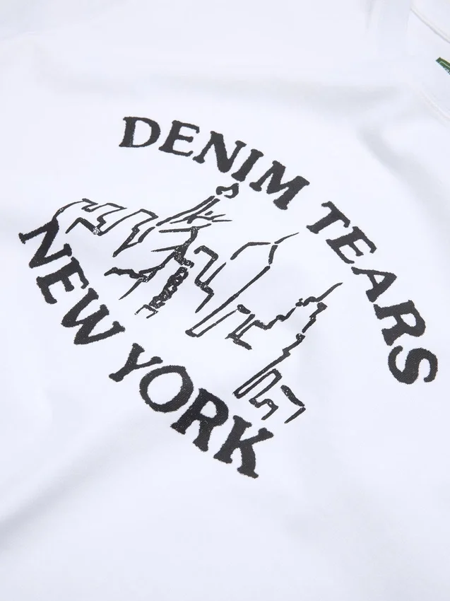 Skyline-T-Shirt Weiß