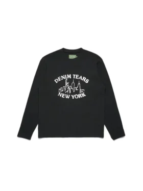Skyline-Thermoshirt, schwarz