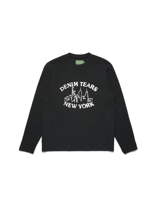 Skyline-Thermoshirt, schwarz