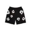 Sweatshorts „Cotton Wreath“ in Schwarz