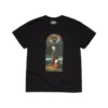 T-Shirt „Die heilige Maria Magdalena am Fuße des Kreuzes“, schwarz
