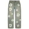 Weite „Cotton Wreath“-Denim-Jeans in „Dirty Wash“