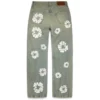 Weite „Cotton Wreath“-Denim-Jeans in „Dirty Wash“