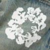 Weite „Cotton Wreath“-Denim-Jeans in „Dirty Wash“