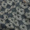 Weite Jacquard-Wreath-Denim-Jeans
