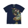Yasuke-T-Shirt Marineblau