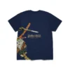 Yasuke-T-Shirt Marineblau